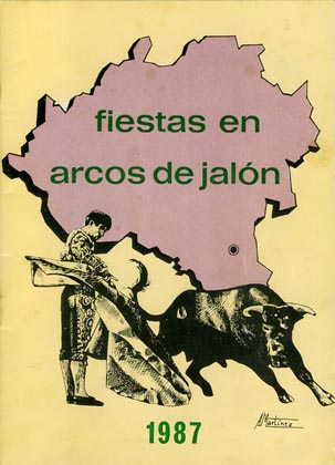 Fiestas patronales en honor al Cristo de la Buena Muerte 1987 Arcos de Jalón